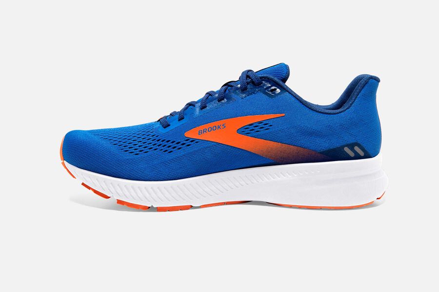 Brooks Launch 8 Road Löparskor Herr - Blå/Orange - 9302-JWPRY